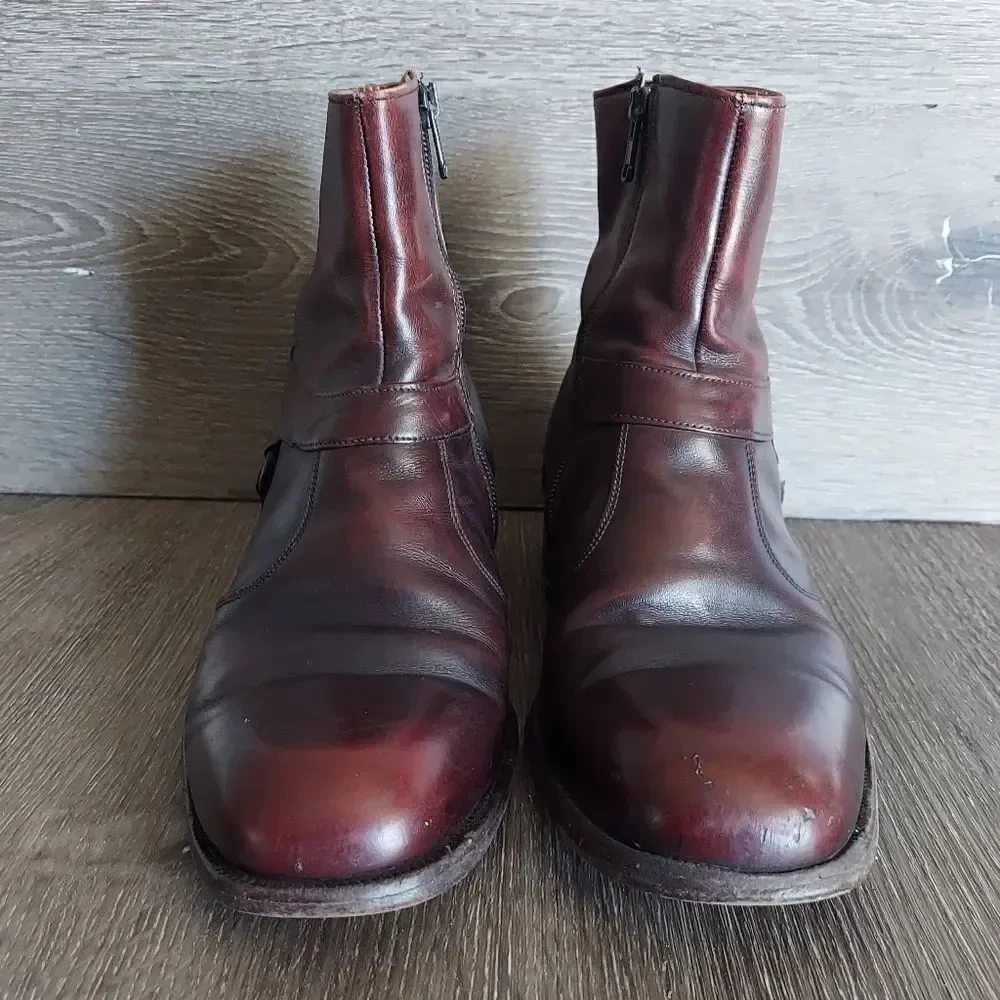 Vintage Breather Wright Leather Chelsea Boots 7.5D
